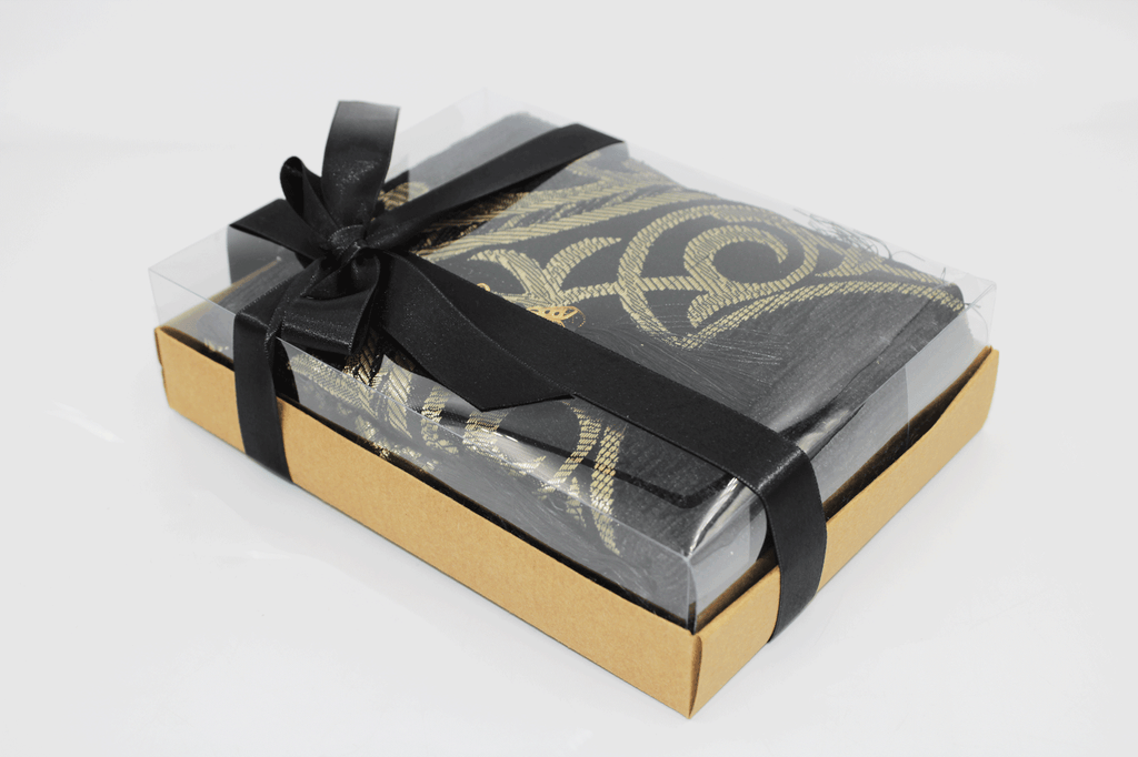 Prayer Mat Gift Set - Black