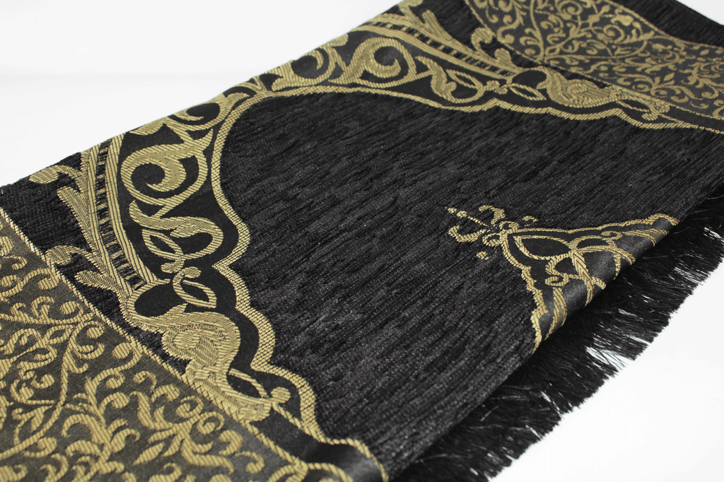 Prayer Mat Gift Set - Black