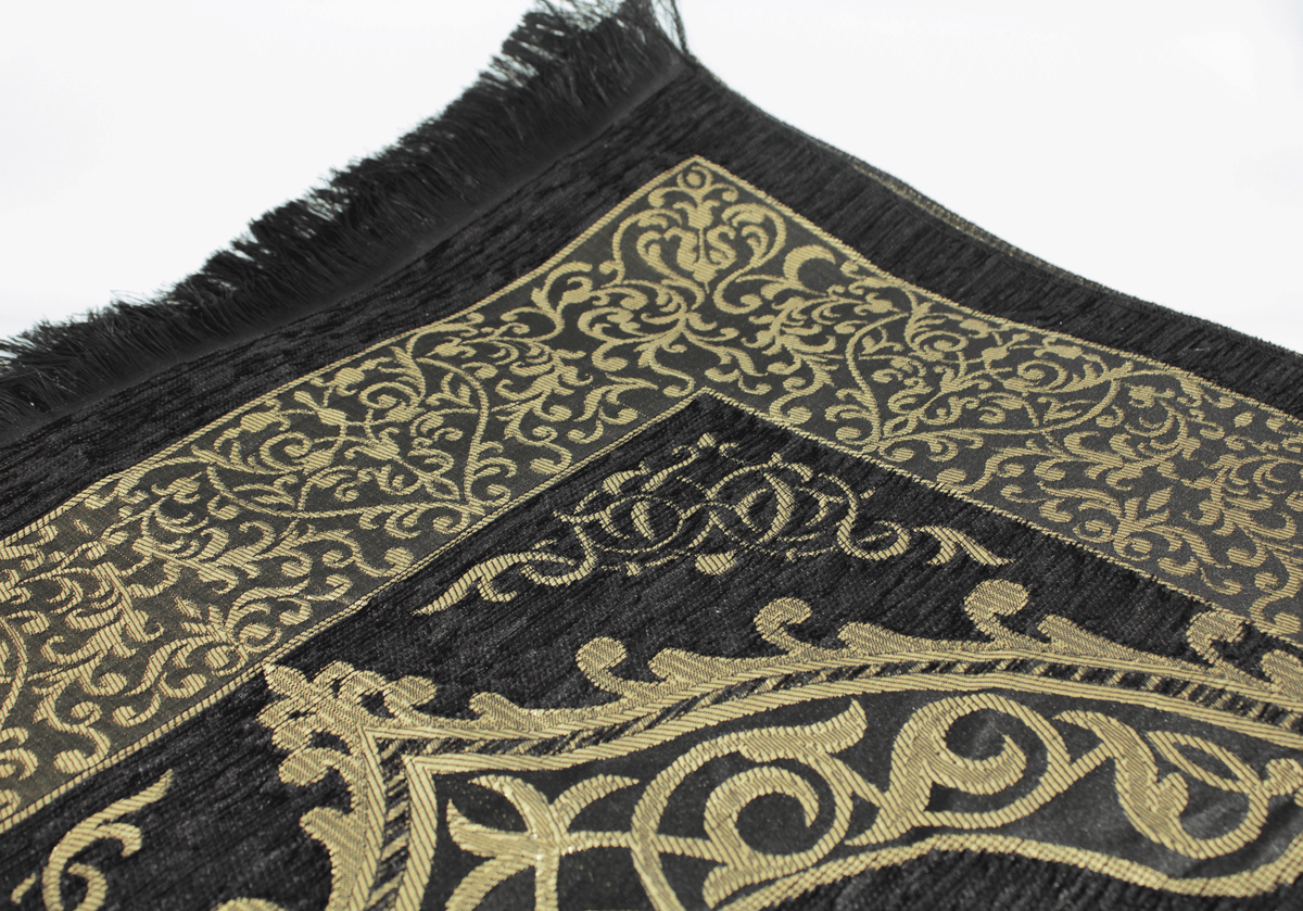 Prayer Mat Gift Set - Black