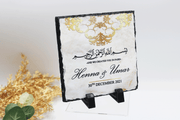 personalised nikkah frame, nikkah mugs