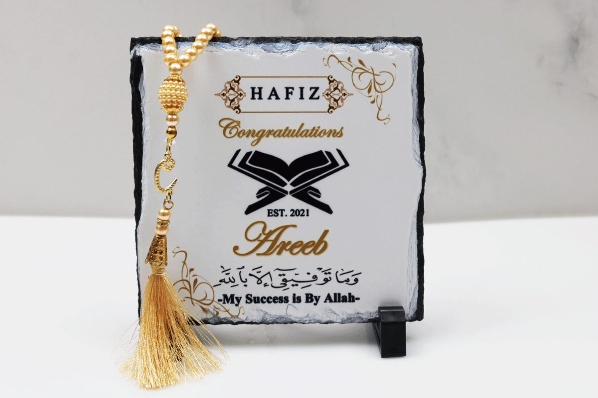 Hafiz Graduation Rock Slate Frame