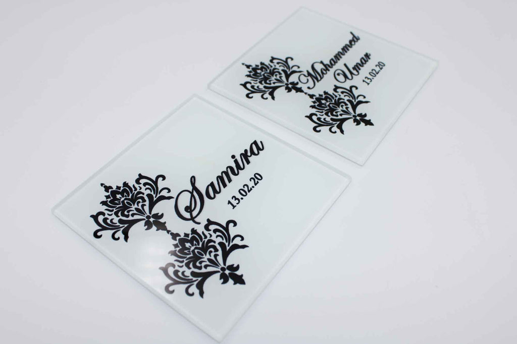 Wedding Mug Set - Signature Damask